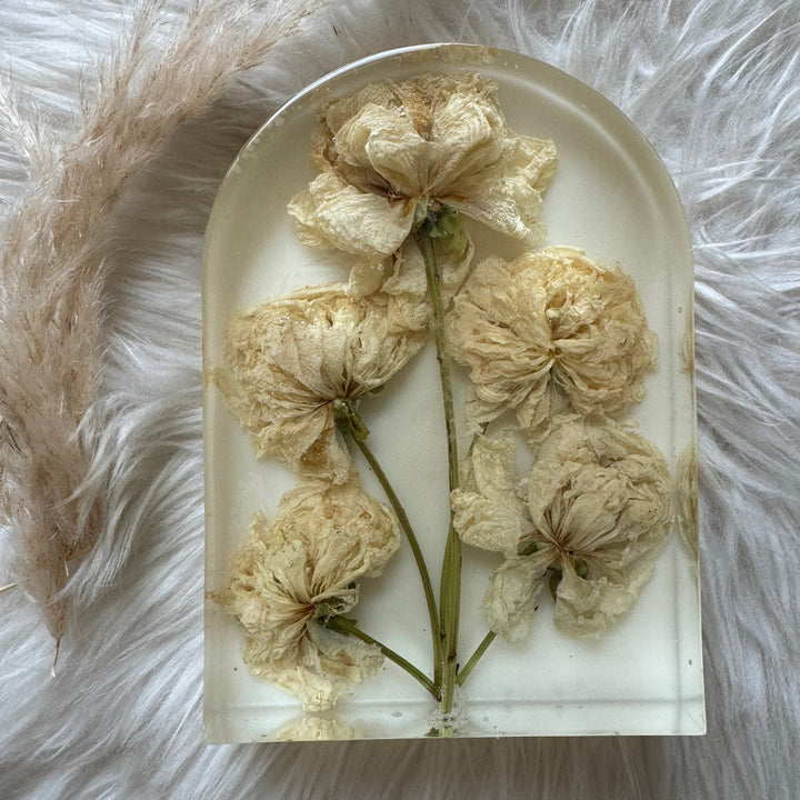 Flower Block Arch big | 22cm by 17cm