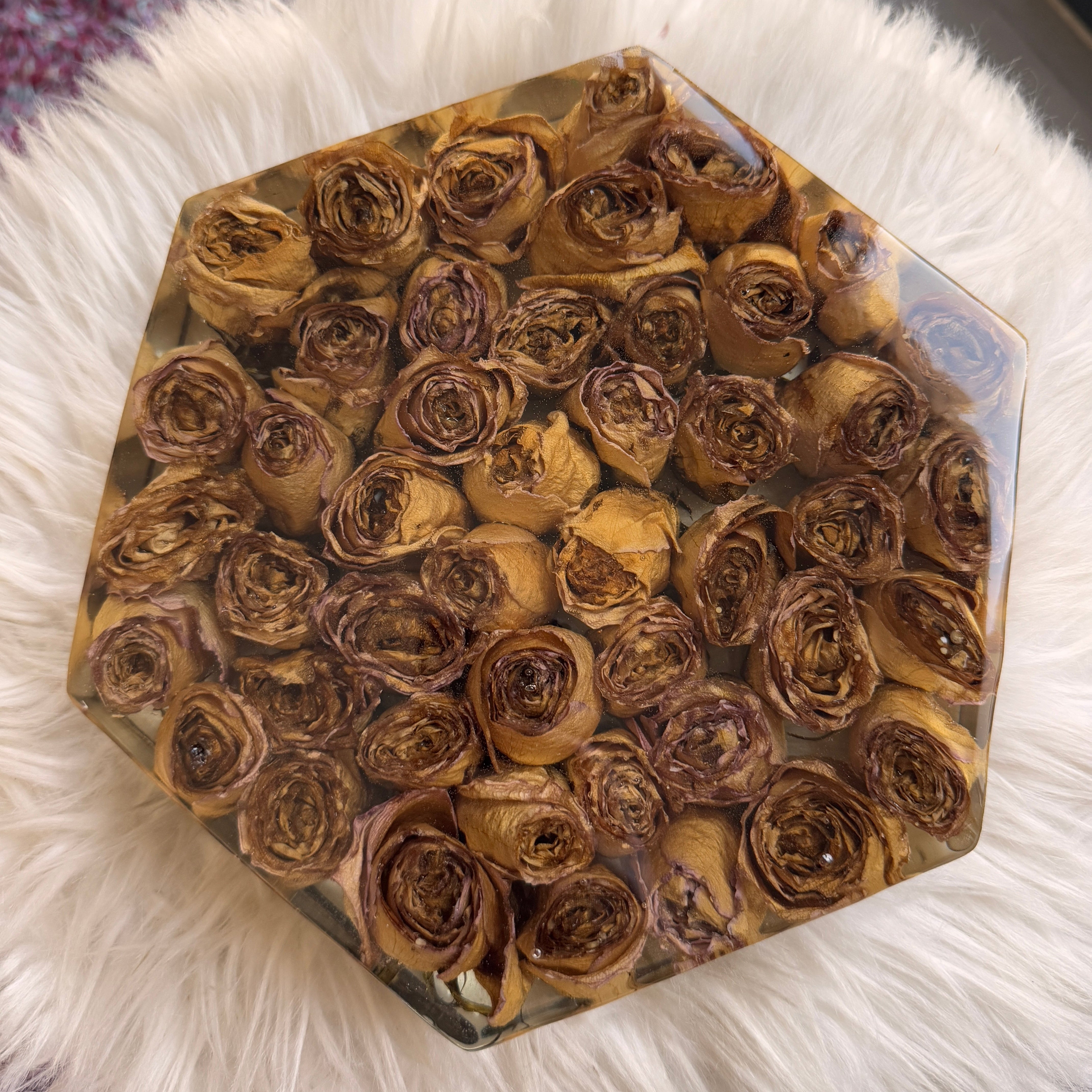 Flower Block Hexagon | 25 cm