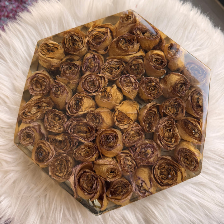 Flower Block Hexagon | 25 cm