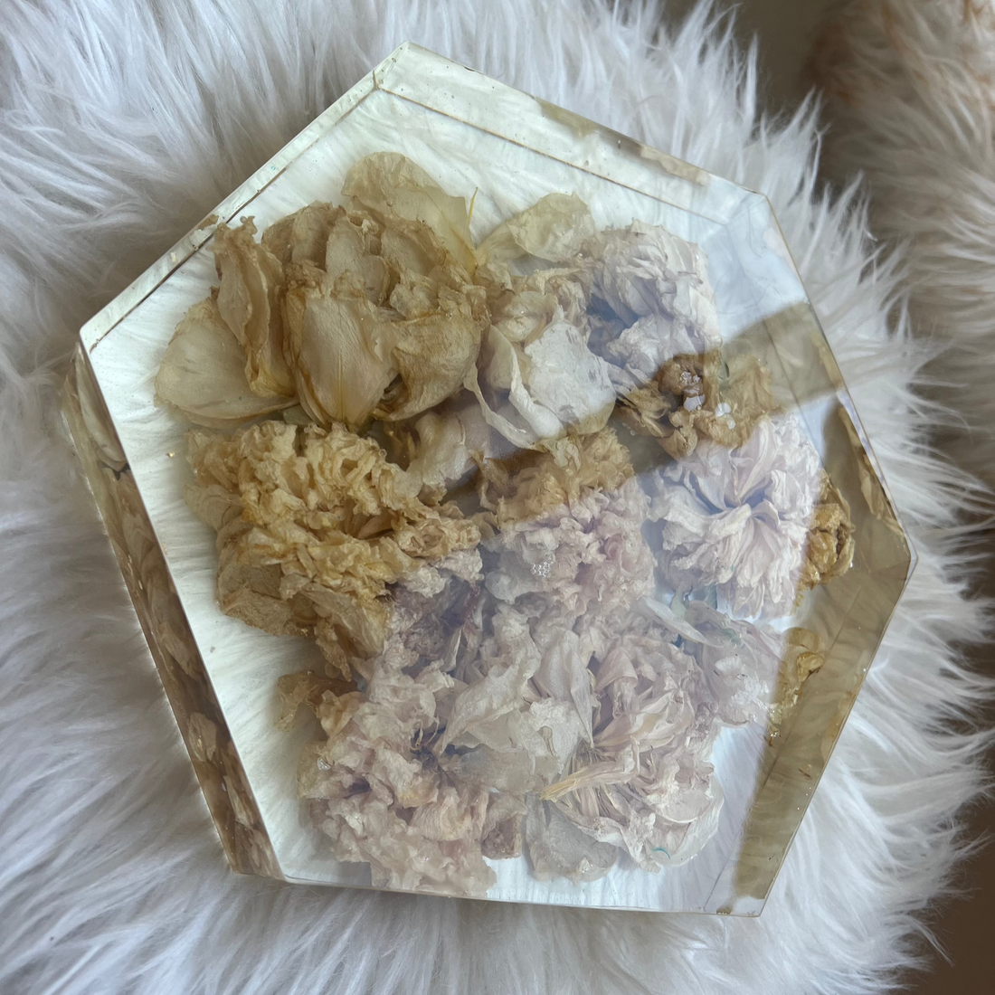 Flower Block Hexagon | 25 cm