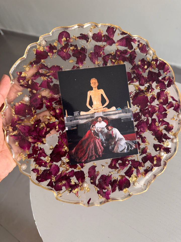 Flower Display Plaque